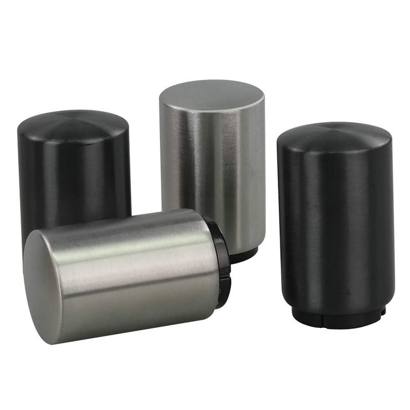 Wekioger 4 Pcs Stainless Steel Magnetic Beer Bottle Opener with Automatic Cap Catcher - Image 1